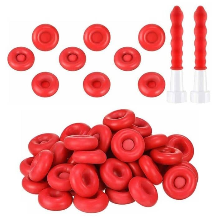 Glaskleber-Düsen-Dichtungskappe, auslaufsichere Hülse, Glaskleber-Düsen-Schutzhülle, 10pcs, 20pcs, 50pcs, 100pcs – Bild 2