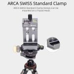 XILETU XJ-8 Aluminiumlegierung Kamerakopf Stativ Handyclip – Bild 8