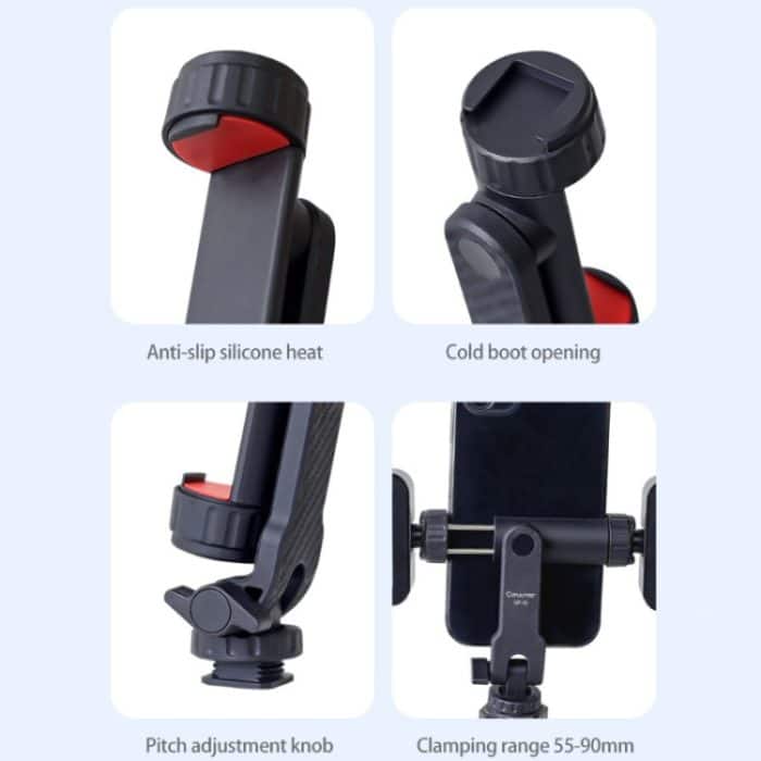 Cimapro schwenkbare Kaltstart-Kamera-Handyhalterung, externes Stativ – Bild 8