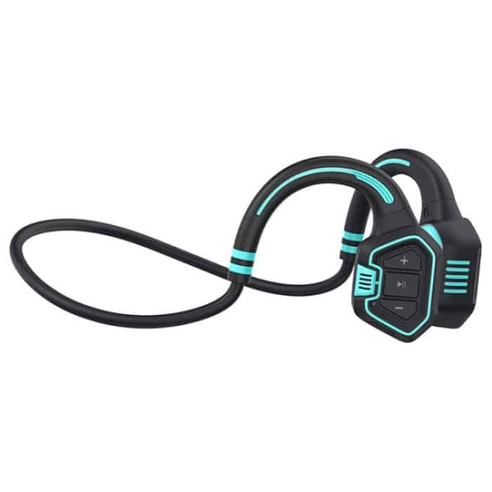 Wasserdichter In-Ear-Kopfhörer mit Knochenleitung, magnetische Aufladung, Schwimmen, Sport, Bluetooth, AS9 Grey, AS9 Orange, AS9 Blue – Bild 1