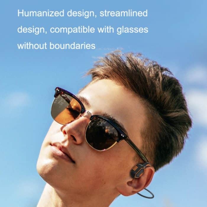 Wasserdichter In-Ear-Kopfhörer mit Knochenleitung, magnetische Aufladung, Schwimmen, Sport, Bluetooth, AS9 Grey, AS9 Orange, AS9 Blue – Bild 13