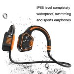 Wasserdichter In-Ear-Kopfhörer mit Knochenleitung, magnetische Aufladung, Schwimmen, Sport, Bluetooth, AS9 Grey, AS9 Orange, AS9 Blue – Bild 3