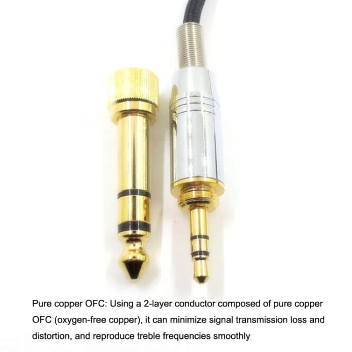 Für K240 / K141 / K271 / K702 / Q701 / K712 Kopfhörerkabel Mini Cartoon Head Upgrade Line, 1.2m, 2m – Bild 4