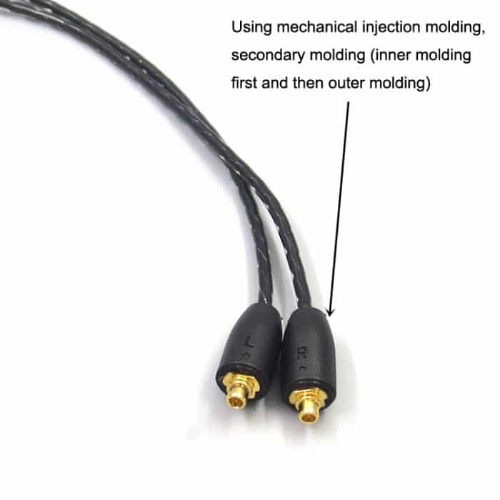 Für Shure MMCX / SE215 / SE535 / SE846 / UE900 Kopfhörerkabel zur Lautstärkeregelung, 1.2m – Bild 5