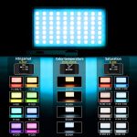 Pixel G1S Mini-Außen-RGB-Farbfülllichtkamera, kleine Desktop-Leuchten – Bild 12