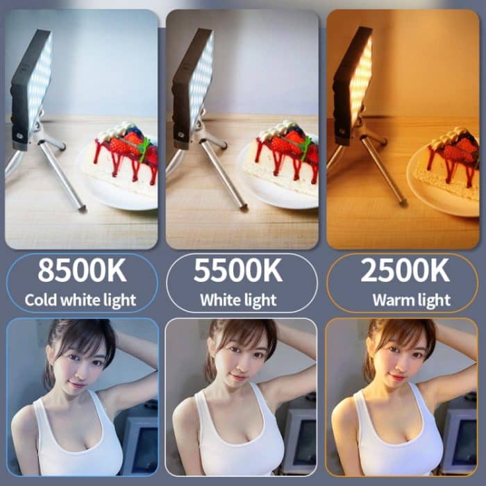 Pixel G1S Mini-Außen-RGB-Farbfülllichtkamera, kleine Desktop-Leuchten – Bild 14