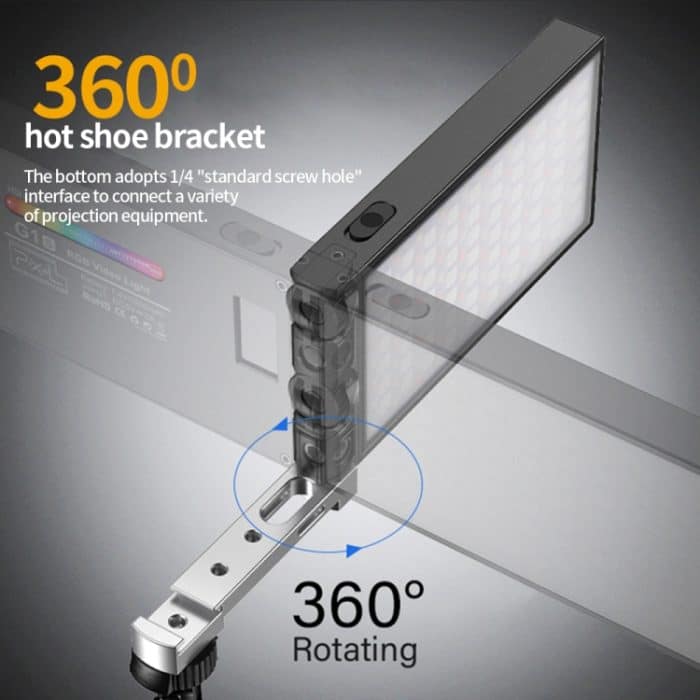 Pixel G1S Mini-Außen-RGB-Farbfülllichtkamera, kleine Desktop-Leuchten – Bild 8