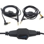 For Boom Microphone V-MODA Computer Gaming Headphone Cable, ZS0198 Gold Plug, ZS0198 Black Injection Molding – Bild 2