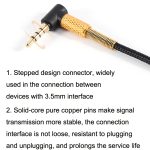 For Boom Microphone V-MODA Computer Gaming Headphone Cable, ZS0198 Gold Plug, ZS0198 Black Injection Molding – Bild 4