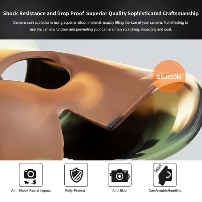 Pixel P001 für Canon 5D4 Kamera Silikon-Schutzhülle – Bild 7