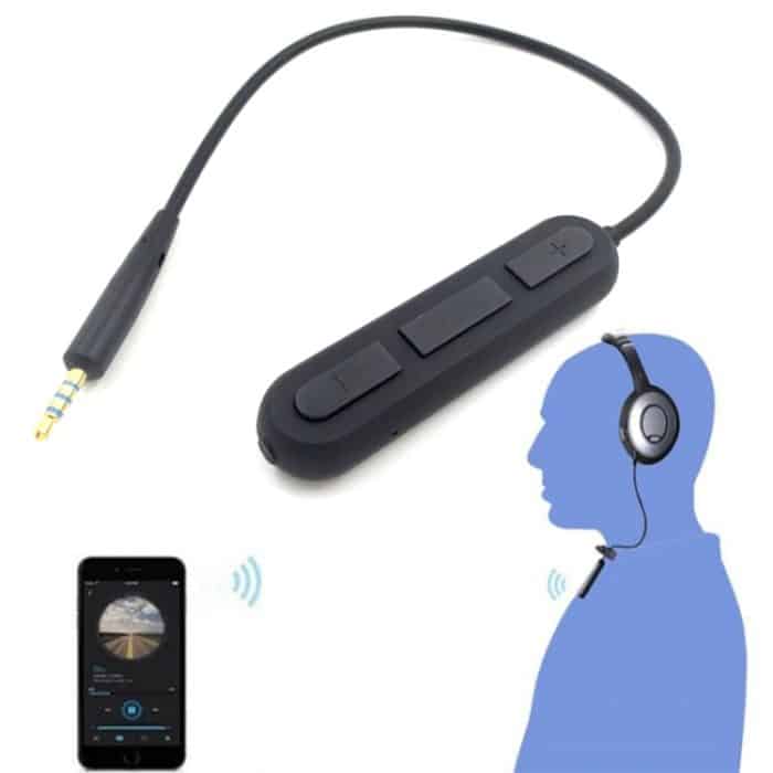 TBD0603888601A.jpg Für BOSE QC25 / OE2 / QC35 / AKG / Y50 / Y40 Kopfhörer Bluetooth-Kabel, ZS0012 Black – Bild 1