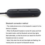 Für BOSE QC25 / OE2 / QC35 / AKG / Y50 / Y40 Kopfhörer Bluetooth-Kabel, ZS0012 Black – Bild 5