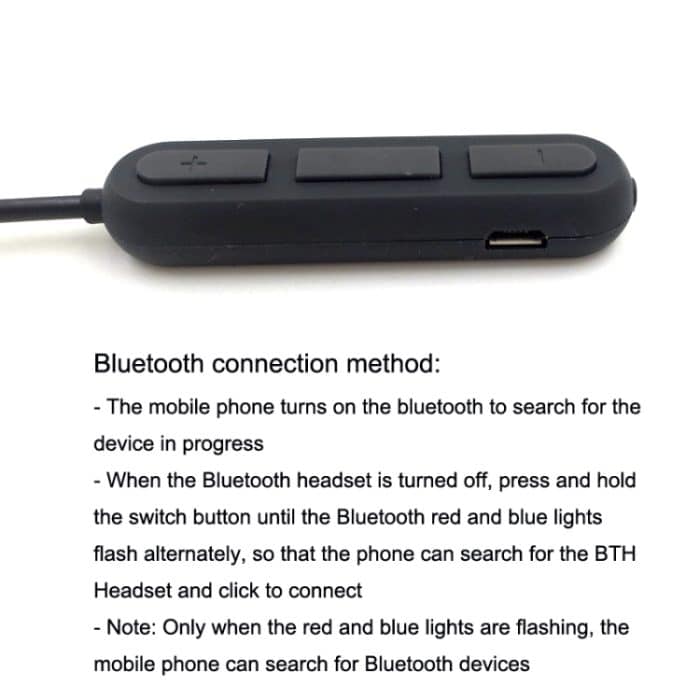 Für BOSE QC25 / OE2 / QC35 / AKG / Y50 / Y40 Kopfhörer Bluetooth-Kabel, ZS0012 Black – Bild 5