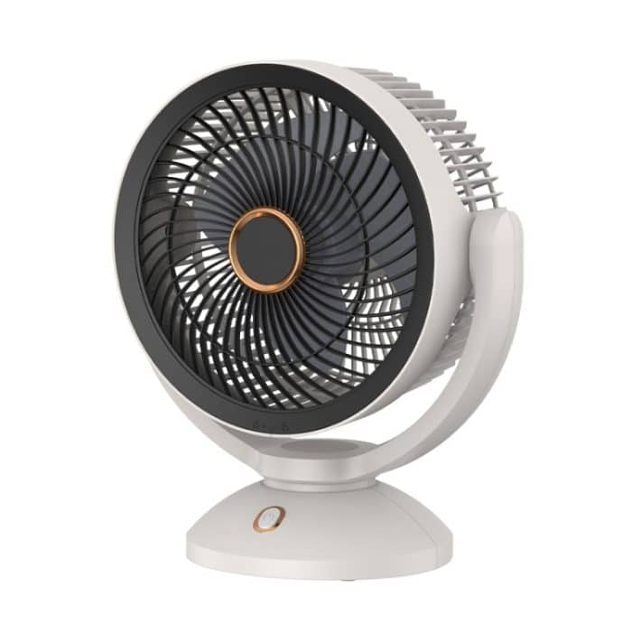 Desktop-Luftzirkulation aufrechter Nachtlichtventilator, drehbarer Turbo-Ventilator für den Haushalt, Plug-in Model, Charging Model – Bild 1