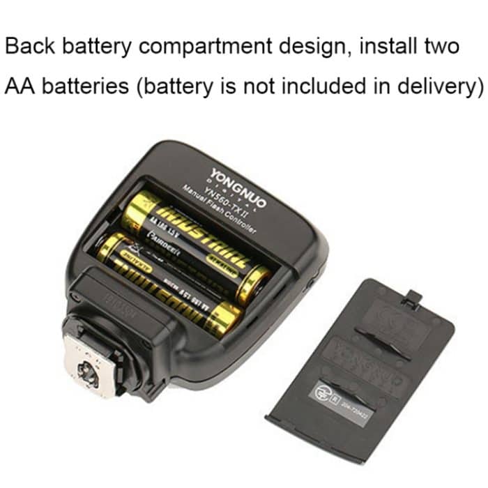 YONGNUO YN560-TX II Studio-Lichtauslöser, kabelloser Auslöser, Blitzauslöser, For Canon Version, For Nikon Version, For Sony Version – Bild 10