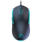 IMICE T30 kabelgebundene E-Sport-Gaming-Maus, LED, leuchtend, bunt, programmierbare 6D-Maus, T30