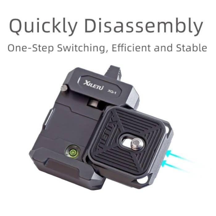 XILETU PQ-38 Schnellwechselplatte Basis Stativ Slider Mount Adapter – Bild 3