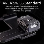 XILETU PQ-38 Schnellwechselplatte Basis Stativ Slider Mount Adapter – Bild 4