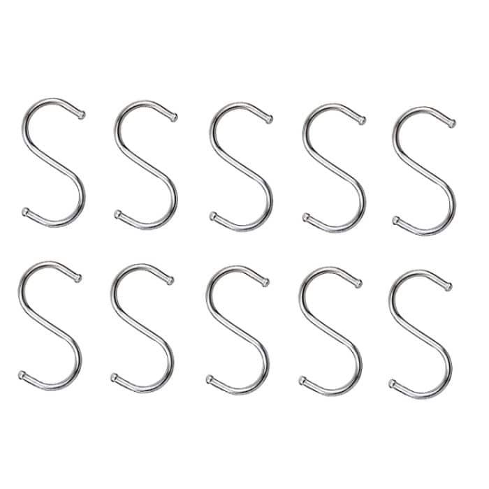 TBD0603928901.jpg Multifunktionaler Edelstahlhaken, S-förmiger Metallhaken, Large, Medium, Small – Bild 1