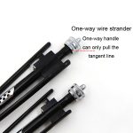 Litzendrahtzange, Sicherungszange, Twist-Draht-Klemmen-Anziehzange, HSD WTP-806 6-inch One-way 214mm, HSD WTP-806R 6-inch Two-way 235mm, HSD WTP-809 9-inch One-way 265mm, HSD WTP-809R 9-inch Two-way 287mm – Bild 7