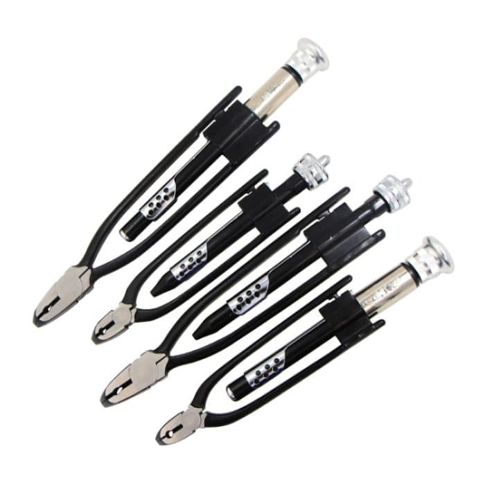 Litzendrahtzange, Sicherungszange, Twist-Draht-Klemmen-Anziehzange, HSD WTP-806 6-inch One-way 214mm, HSD WTP-806R 6-inch Two-way 235mm, HSD WTP-809 9-inch One-way 265mm, HSD WTP-809R 9-inch Two-way 287mm – Bild 2