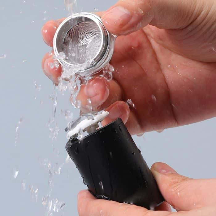 Motorisierter Mini-Reise-Bartrasierer für Männer, waschbar – Bild 11