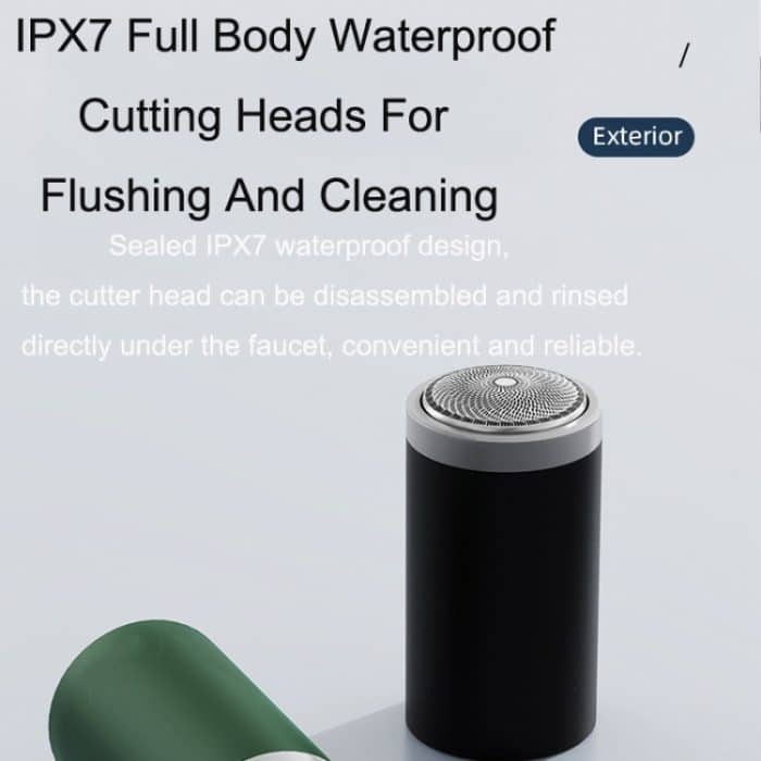 Motorisierter Mini-Reise-Bartrasierer für Männer, waschbar – Bild 3