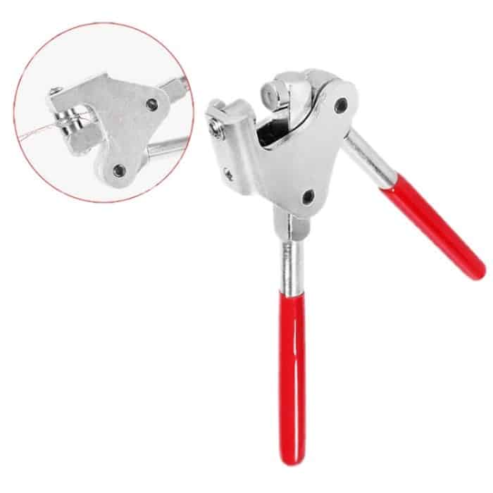 Diebstahlsichere Plombe mit geradem Griff, Spezialzange für Amperemeter mit dickem Griff – Bild 1