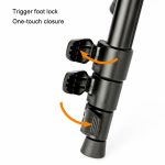 DSLR-Stativ, Fotografie-Ständer, tragbares Handy-Micro-SLR-Stativ, K268+KJ36 – Bild 6