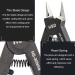 Kunststoffmodell, dünne Klinge, Wasserstrahlschneidezange, Diagonalzange, handgefertigte Zange, HSD HS-30NAS – Bild 5