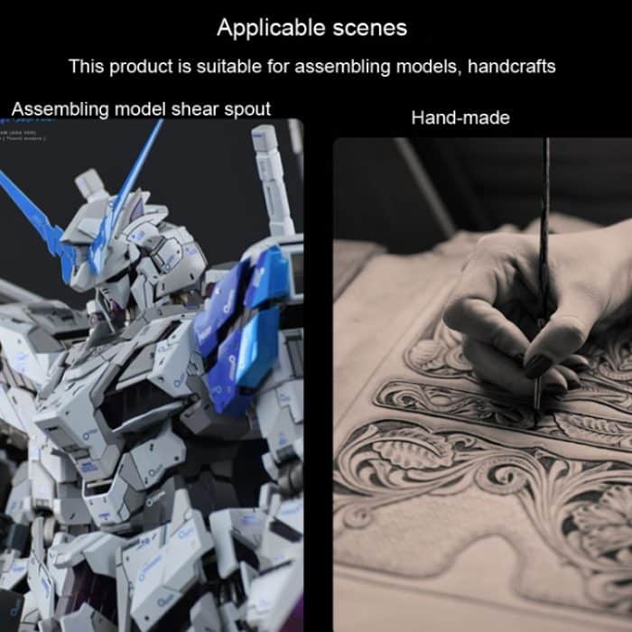 Kunststoffmodell, dünne Klinge, Wasserstrahlschneidezange, Diagonalzange, handgefertigte Zange, HSD HS-30NAS – Bild 8