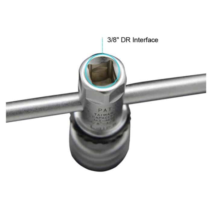 Vorwärts und rückwärts verstellbarer Ratschen-Gewindeschneidschlüssel, Schnellreibahle-Gewindeschneidschlüssel, HSD HS-310, HSD HS-614 – Bild 5