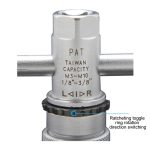 Vorwärts und rückwärts verstellbarer Ratschen-Gewindeschneidschlüssel, Schnellreibahle-Gewindeschneidschlüssel, HSD HS-310, HSD HS-614 – Bild 6