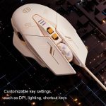 Inphic PW5 Mecha Wired Game Mouse Macro Definition Light Mute Office USB Computer Mouse – Bild 9
