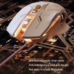 Inphic PW5 Mecha Wired Game Mouse Macro Definition Light Mute Office USB Computer Mouse – Bild 10