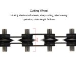 Automobil-Auspuffrohr-Kettenschneidemesser Kupfer- und Aluminiumrohr-Schneidemesser, HSD HS-1490 – Bild 4