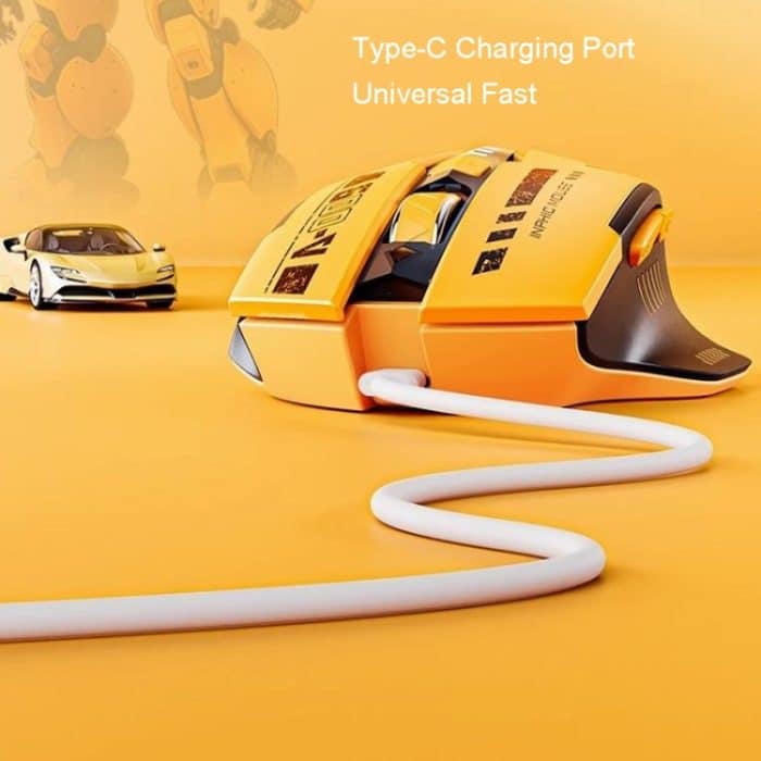 Inphic A9 Bluetooth 3-Modus-Maus, geräuschloses Laden, mechanisches Gefühl, kabellose Maus – Bild 12