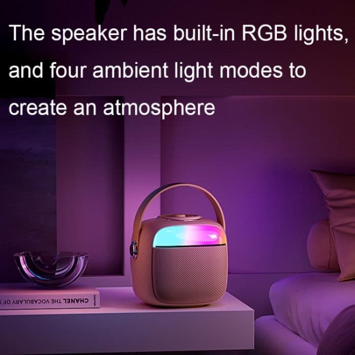 Havit P1 Tragbares, kabelloses Bluetooth-Lautsprecher-Mikrofon-Set für zu Hause, Single-microphone, Dual-microphone – Bild 3