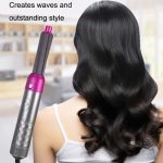 5-in-1-Heißluftkamm, automatischer Lockenstab, Locken- und Glättungshaar-Styling-Kamm, Haartrockner, EU Plug, UK Plug, US Plug – Bild 8