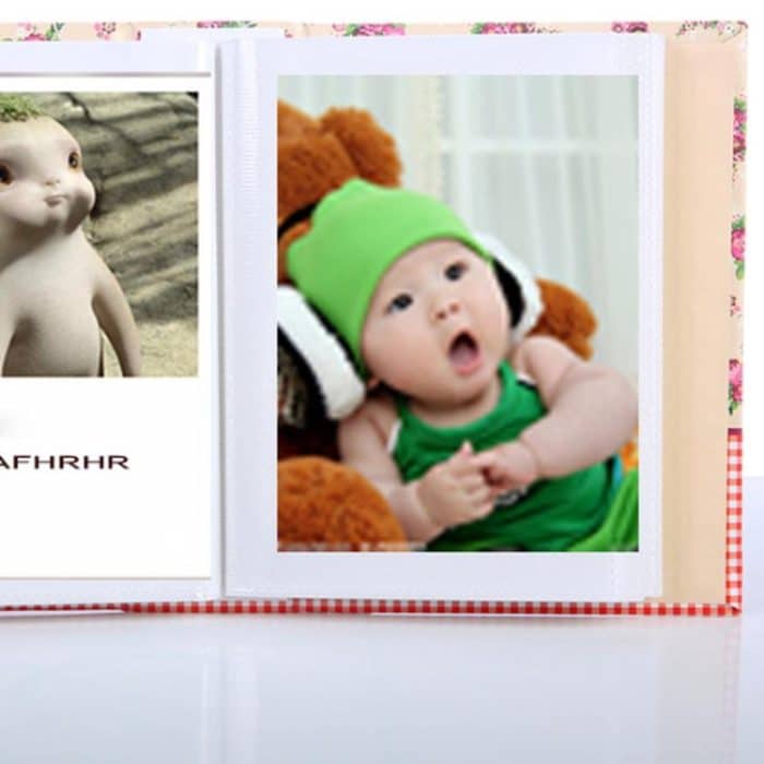 6 Zoll 100 Blatt 4R kleines Blumentaschen-Fotoalbum – Bild 5