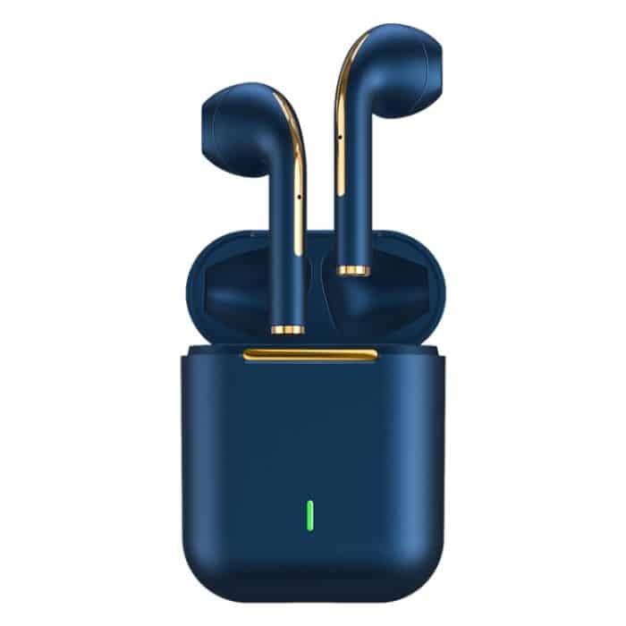 J18 Bluetooth 5.0 TWS In-Ear-Funkkopfhörer mit langer Akkulaufzeit, J18 (Blue) – Bild 1