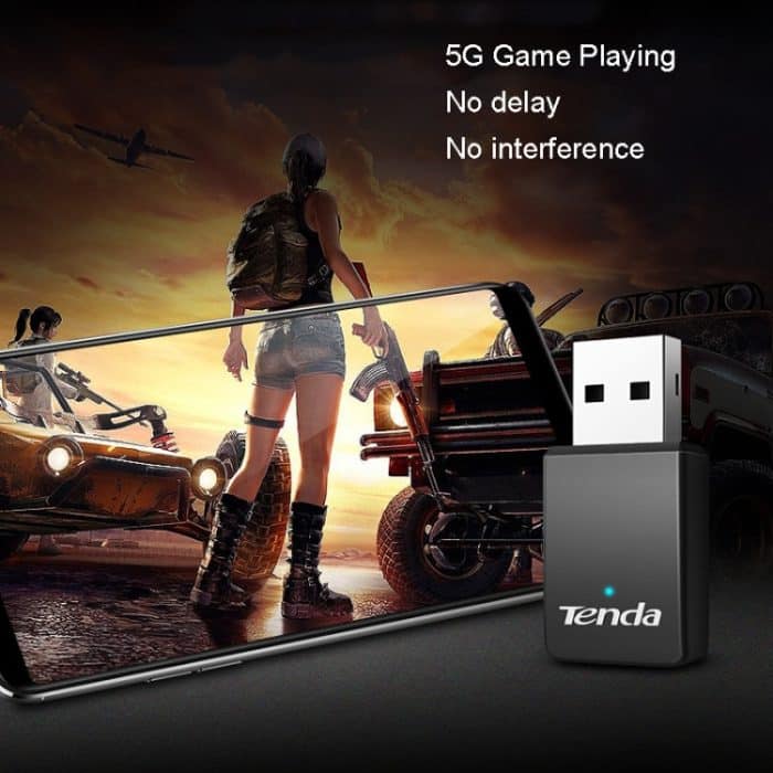 Tenda U9 650 Mbit/s Laufwerksfreie USB-Wireless-Netzwerkkarte 5G Dualband-Desktop-Laptop-WLAN-Empfänger – Bild 7