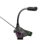 RGB-Mikrofon Heimspiel Live-Voice-Video-Mikrofon, USB, 3.5mm – Bild 2