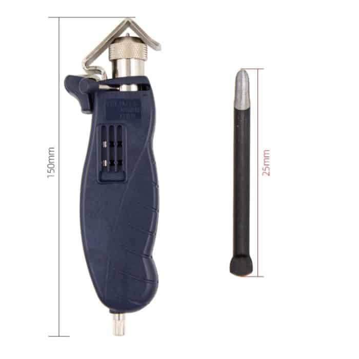 Rotierende, multifunktionale Kabelabisolierzange mit Klinge, HSD HS-325B – Bild 3