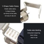 Rotierende, multifunktionale Kabelabisolierzange mit Klinge, HSD HS-325B – Bild 5