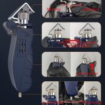 Rotierende, multifunktionale Kabelabisolierzange mit Klinge, HSD HS-325B – Bild 8