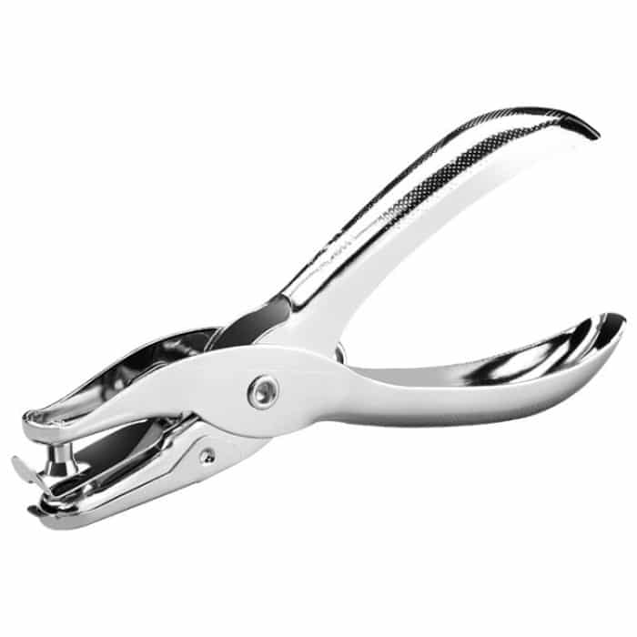 TBD0603998701A.jpg Deli 0114 Einzelloch-Stanzzange, manueller Mini-Papierstanzer mit rundem Loch – Bild 1