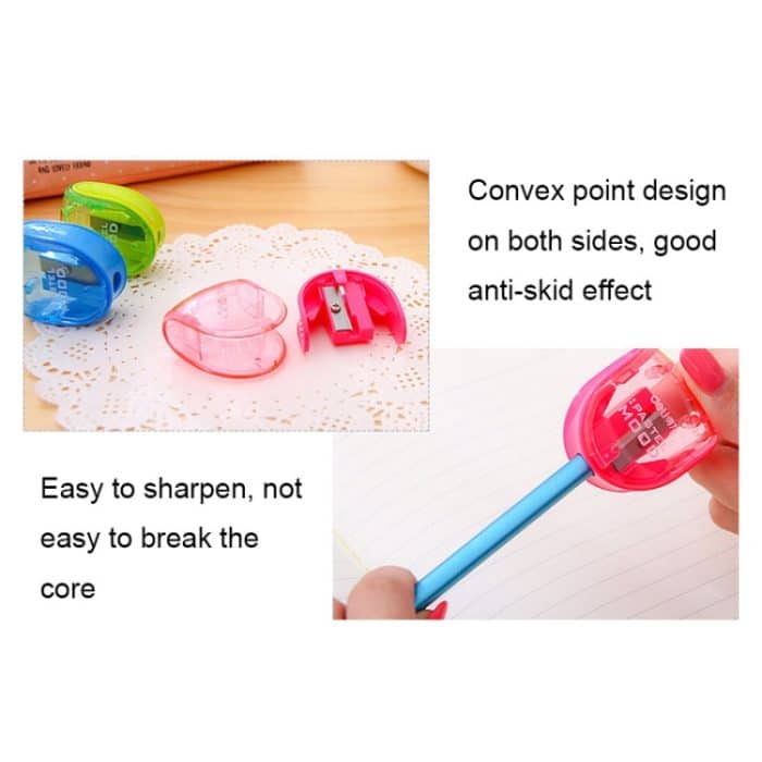 Deli 0578 Mini süßer rutschfester Bleistiftspitzer Kinder-Bleistiftspitzer – Bild 5