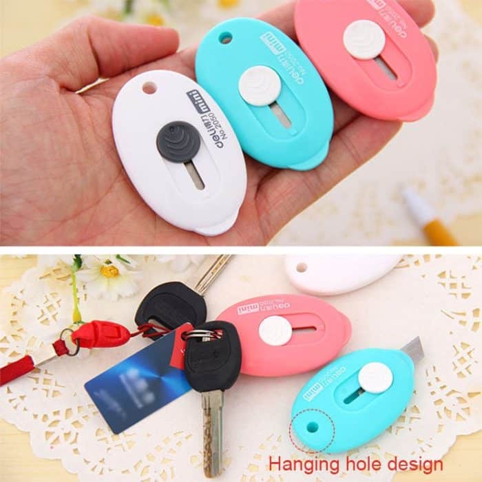 Deli 2050 Kleines Mini-Allzweckmesser in Bonbonfarbe – Bild 6