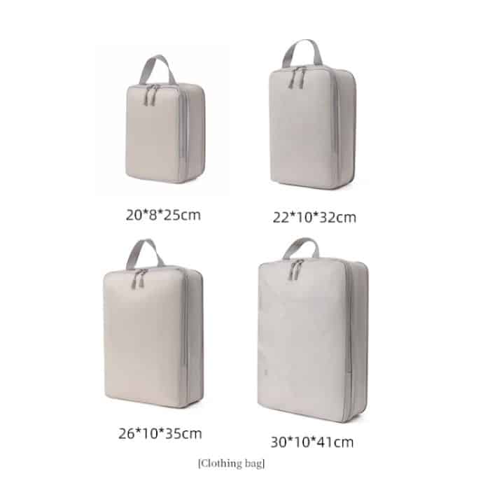 4-in-1-Kompressions-Packwürfel, erweiterbarer Reisetaschen-Gepäck-Organizer, 4 In 1 – Bild 3